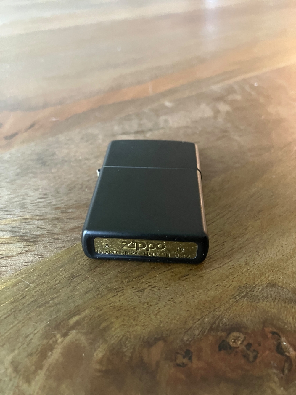Zippo Black Matte Lighter